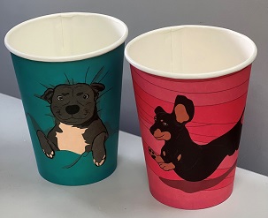 Envirochoice Paper Cups Dog Design