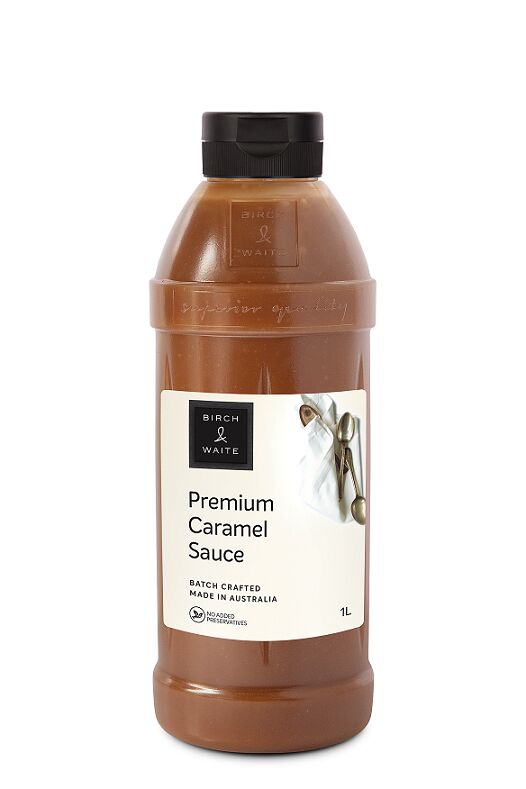 Sauce, Caramel Premium 1Lt Birch & Waite (H)