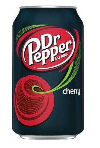 Drink, Dr Pepper Cherry 12x355ml Cans Dr Pepper (GF) (VG)