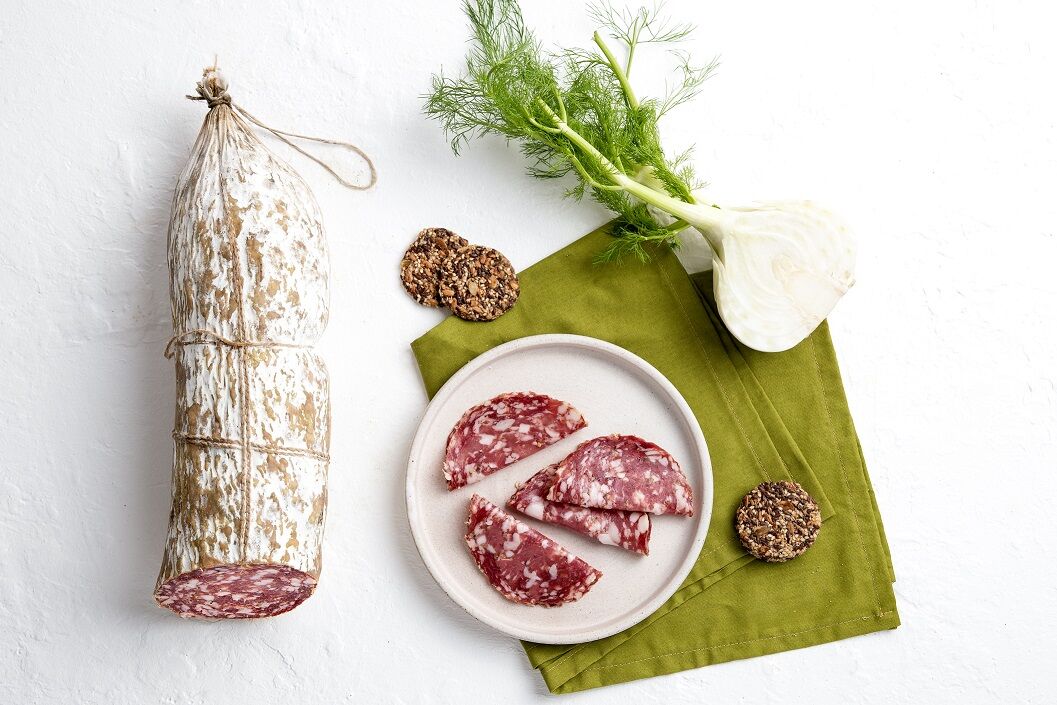 Salami, Finocchiona Mild Fennel Large RW (Approx 2.5Kg) Artisan Salumi Puopolo (GF)