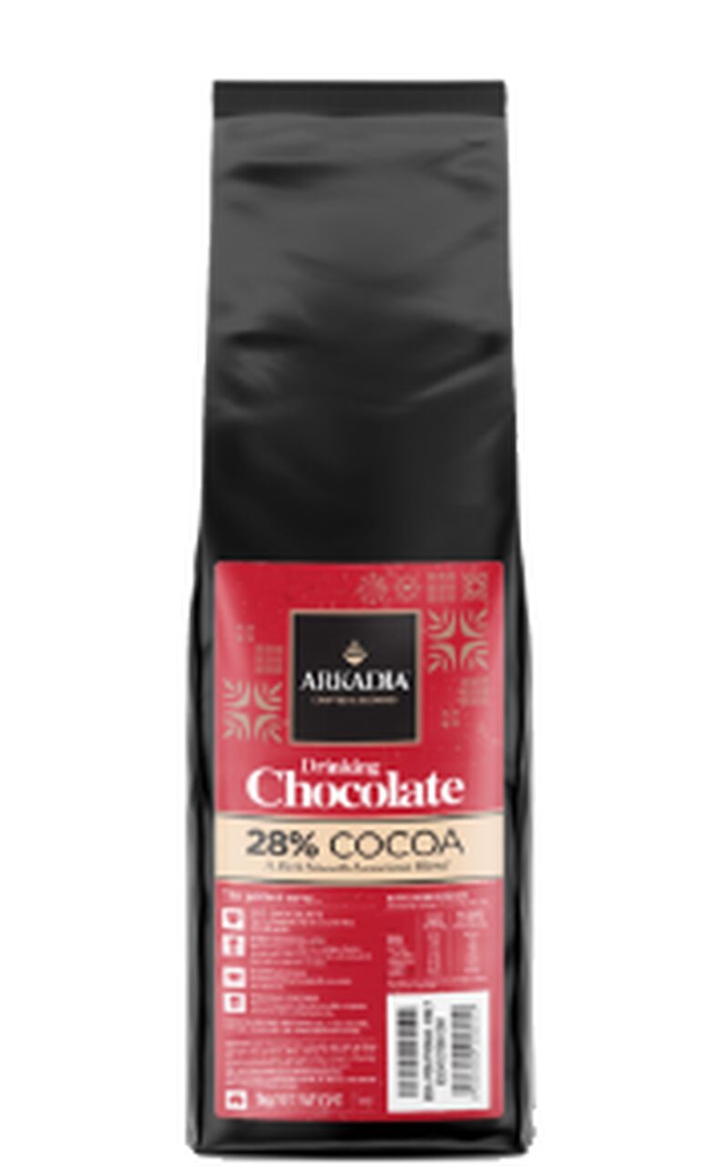 Chocolate, 28% Cocoa Drinking Powder 1kg Arkadia (H)