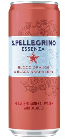 S.Pellegrino Essenza Sparkling Water Blood Orange & Black Raspberry