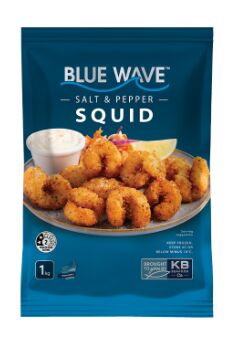 Squid, Salt & Pepper 1Kg Blue Wave (I)
