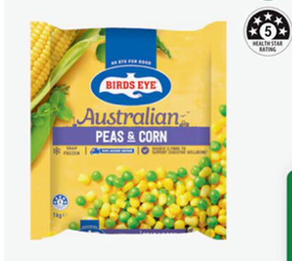 Peas and Corn**10x1Kg Edgell (Birdseye)