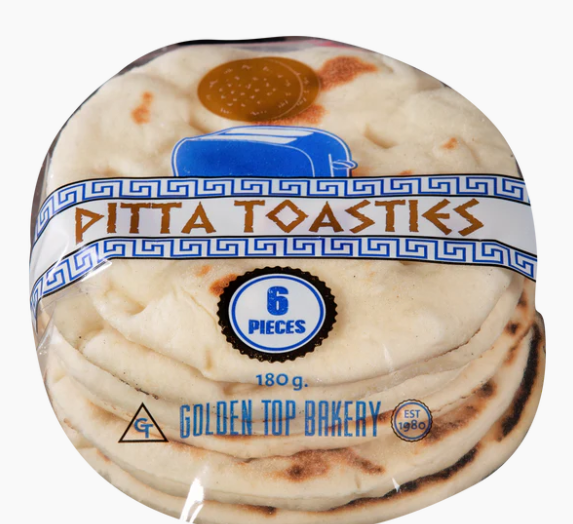 Golden Top Bakery Pitta Toasties