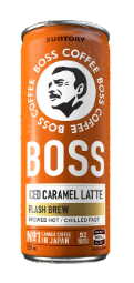 Boss Coffee Iced Caramel Latte