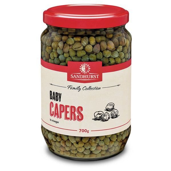 Capers, Baby 700gm Sandhurst (VG) (H) (GF)