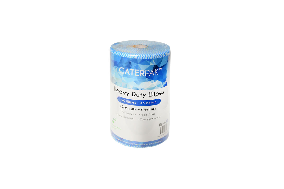 Cloth, Heavy Duty Blue Roll 45M (90) Caterpak