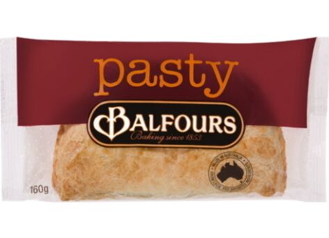 Pasties, Wrapped Vegetable 12x160gm, Balfours