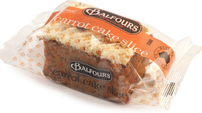 Balfours Carrot Cake Slice