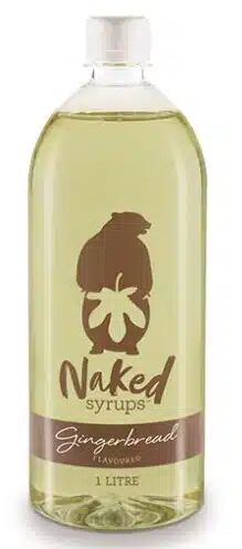 Syrup** Gingerbread Soda Flavouring 6x1L Naked Syrups (GF) (H) (VG)