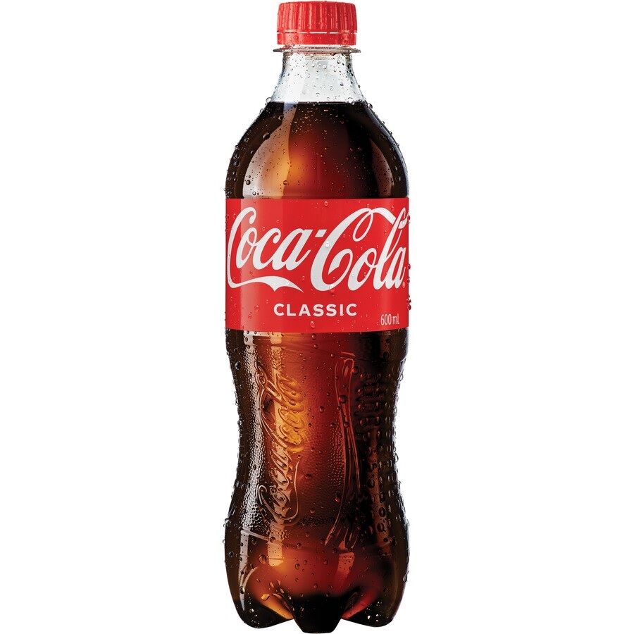 Drink, Coke Classic Coca Cola 24x600ml PET