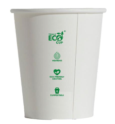 Truly Eco Single Wall Paper Cup White