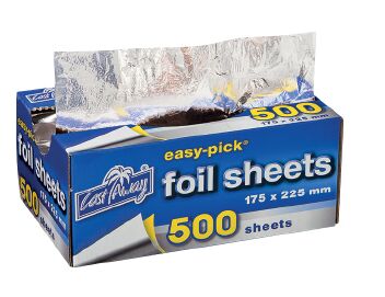 Foil, Sheets Small (500) Inner Castaway