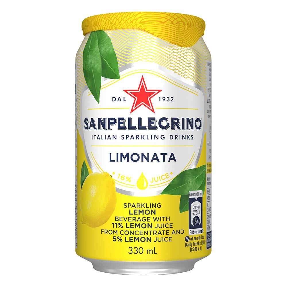 Drink, Limonata 24x330ml San Pellegrino Cans