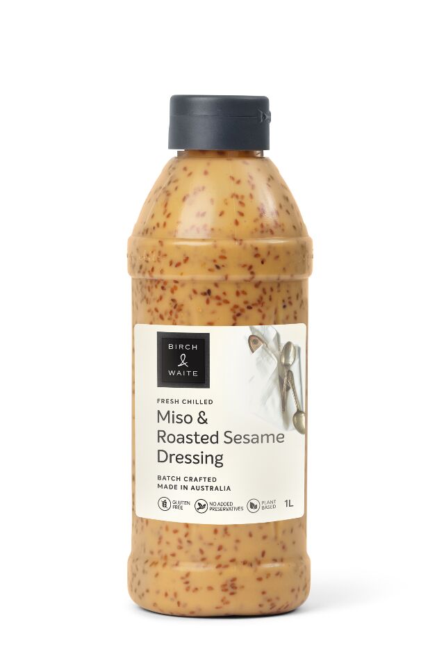 Dressing, Miso and Roasted Sesame 1L Birch and Waite (GF) (VG)