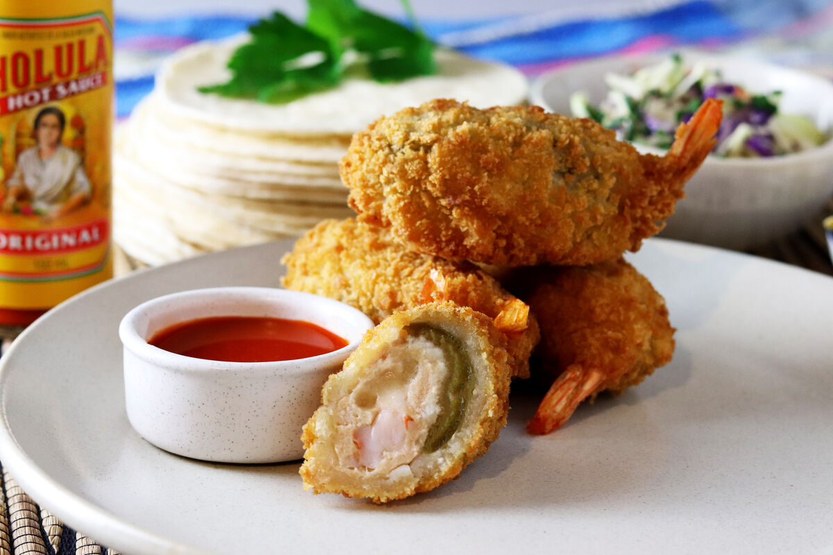 Jalapeno, Prawn & Cheese Poppers Crumbed 1kg A&T