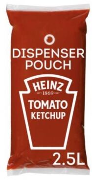 Sauce**Tomato Ketchup Sauce-O-Mat 3×2.5Lt Heinz (GF)