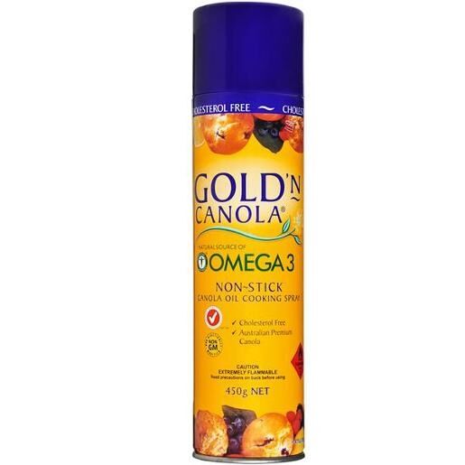 Oil Spray, Gold’N’Canola 450gm (VG) (GF) (H)