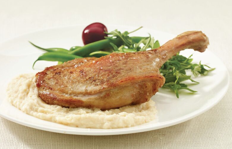 Duck, Confit Legs Random Weight (Approx 3.52Kg) Carton (GF)