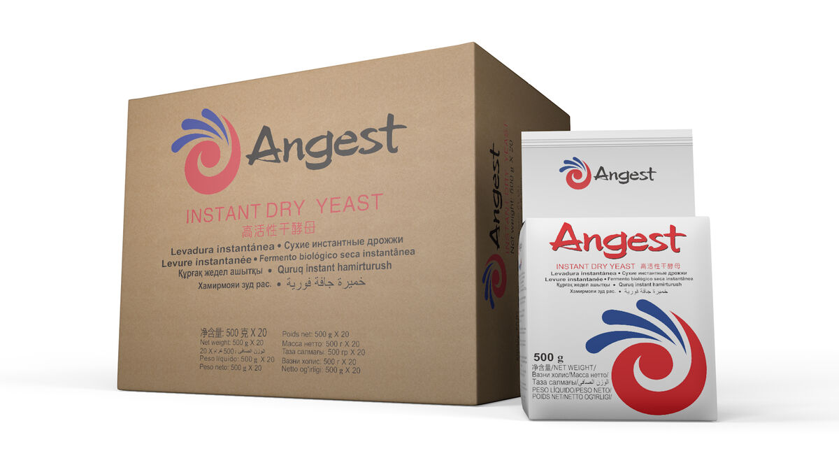 Yeast, Angel Instant Dry 20x500gm (YEA) MOI (GF) (H) (V)