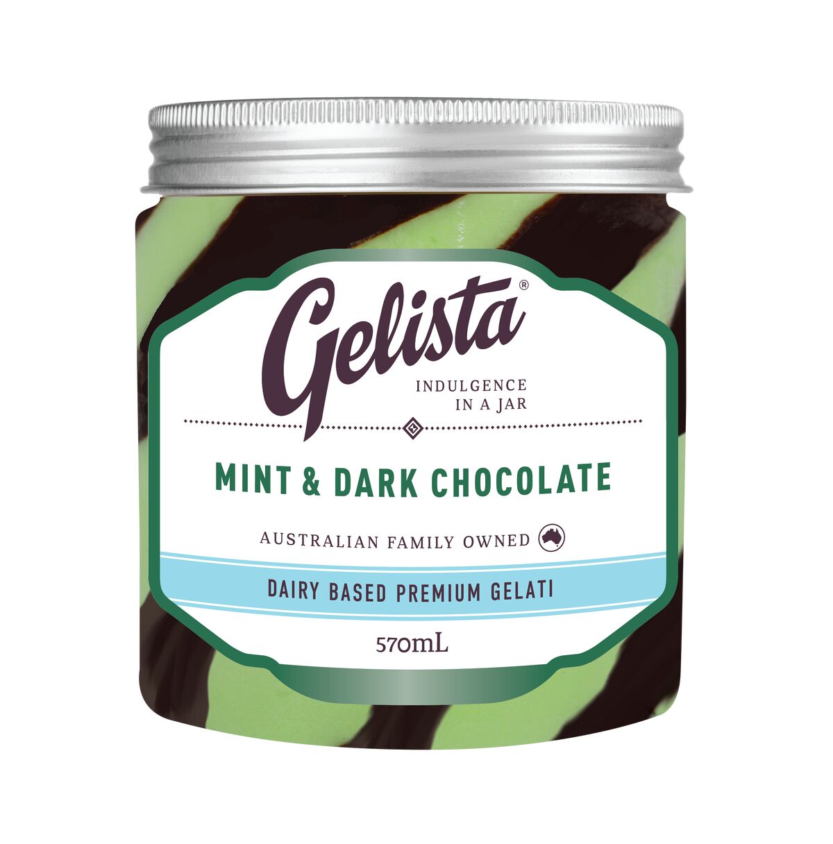 Gelista Gelato Mint & Dark Chocolate