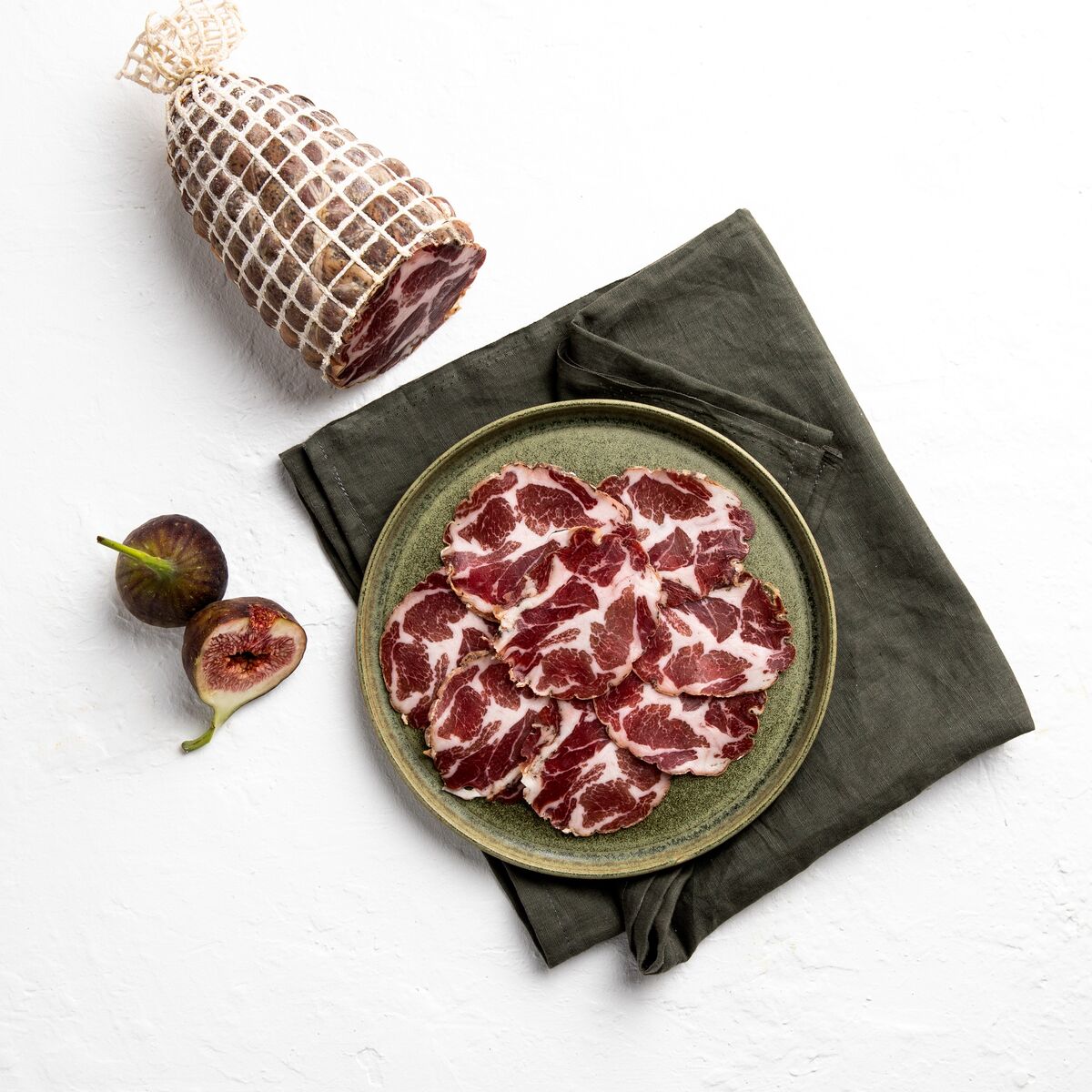 Capocollo**Mild RW (Approx 990g) Artisan Salumi Puopolo (GF)