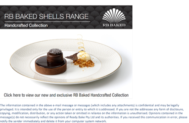 RB Baked Pastry Shells Sweet Shortbread