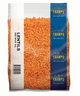 Lentils**Red Split 6x1Kg Trumps (H) (VG)