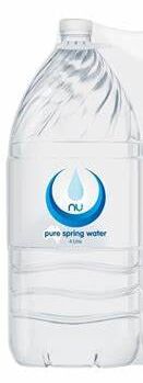 Water, Spring 4x4L BULK Nu Pure (GF) (H) (V)