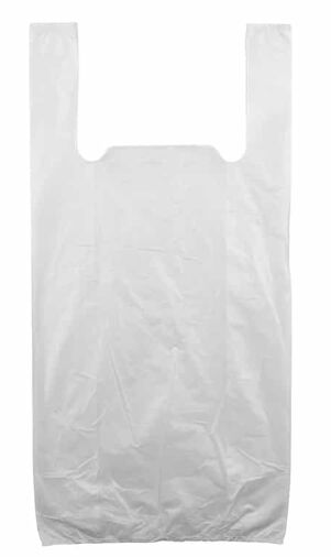 Plastic, Carry Bags Medium Compostable Singlet (100)
