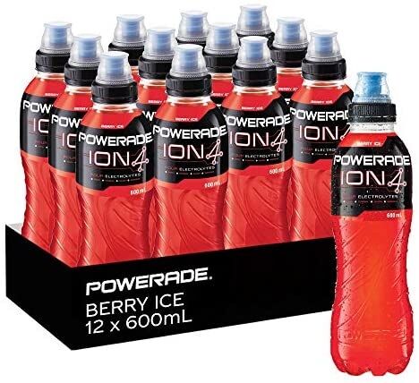Drink, Powerade Berry Ice (Red) 12x600ml