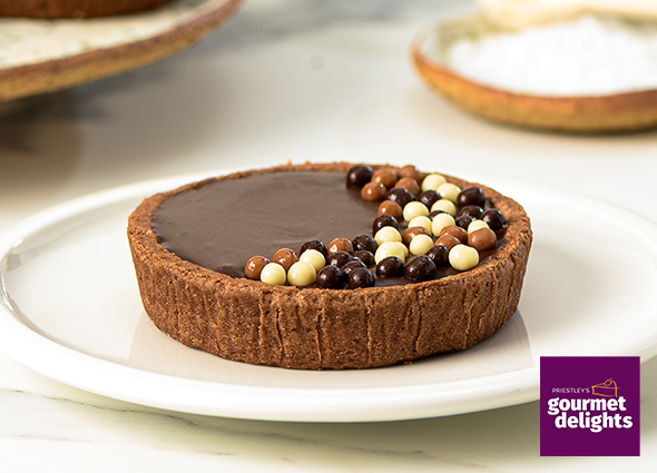 Priestley's Chocolate Salted Caramel Tart
