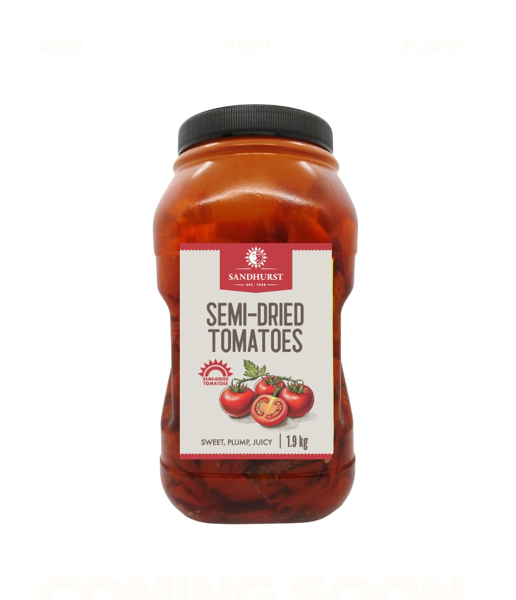 Tomatoes Semi Dried 1.9kg Plastic, Sandhurst