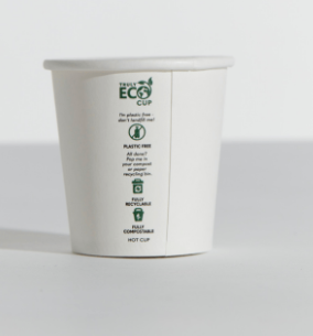 Truly Eco Cup Single Wall White