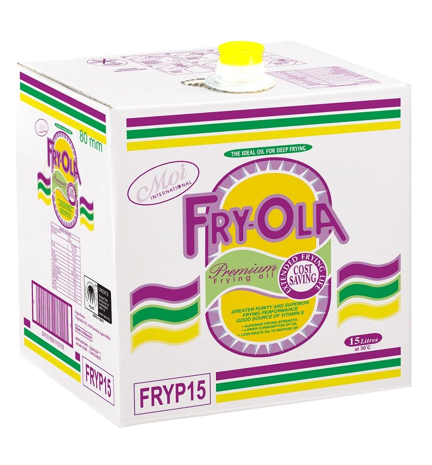 Vegetable Oil, Compound Fryola Premium BIB 15Lt MOI (GF) (H) (V)