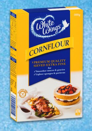 Flour**Cornflour 12x300g White Wings (GF) (V)