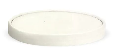 Lids to Suit Round 500ml-1000ml Paper Biobowl White (50) BioPak