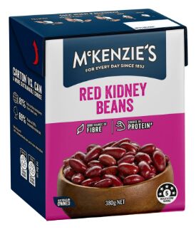 Beans**Kidney Tetra 8x380gm McKenzies