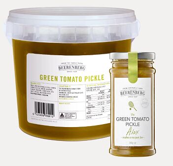 Relish, Green Tomato Pickle 2kg Beerenberg (GF) (H) (VG)