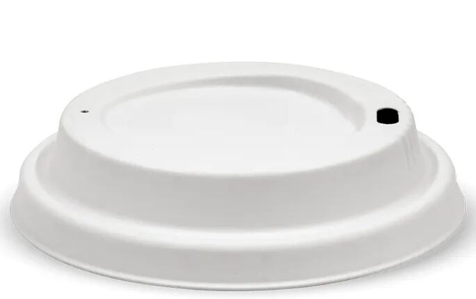 Lids**12oz Large White Plant Fibre BCL-12PULP-W-V3 (20X50) BioPak