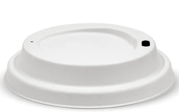 BioPak Lid Plant Fibre White