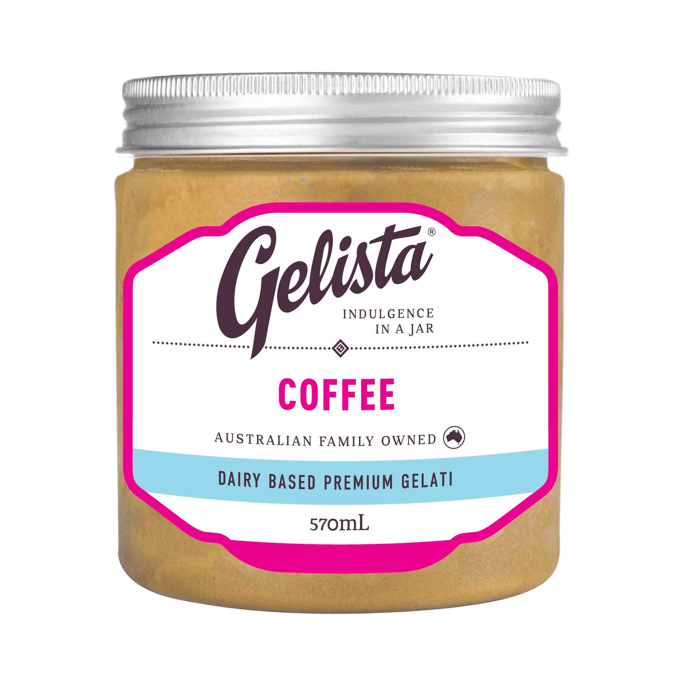 Gelato, Coffee 8x570ml Gelista