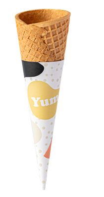 Ice Cream, Cone Sleeve Yum 18 deg (2880) Altimate