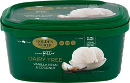 Golden North Dairy Free Ice Cream Vanilla Bean & Coconut