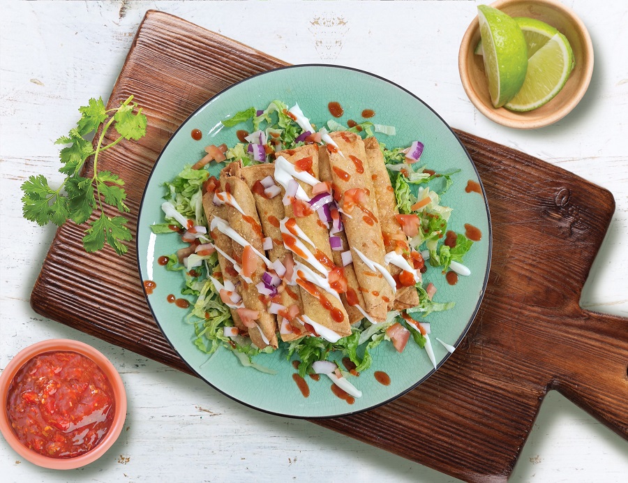 Mission Taquitos Yellow Corn Tortilla with Veg & Salsa