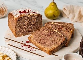 Loaf, 1-541 Pear & Raspberry Bread Priestley’s