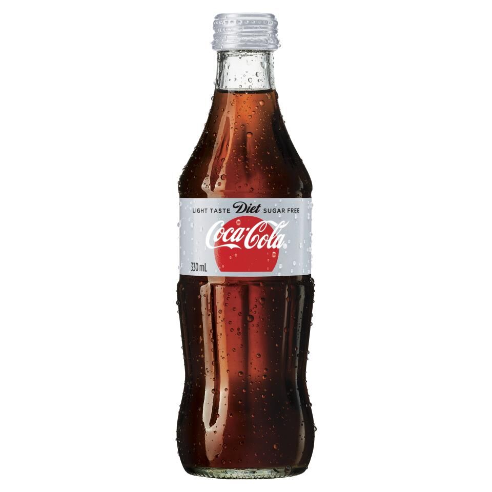 Drink**Coke Coca Cola Diet Glass 24x330ml