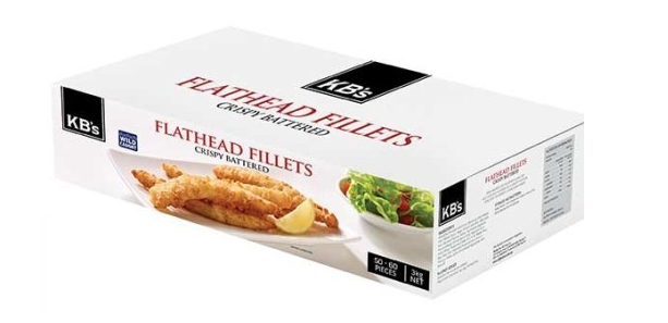 KB's Flathead Fillets Crispy Battered