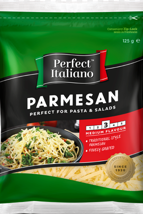 Perfect Italiano Parmesan Finely Grated